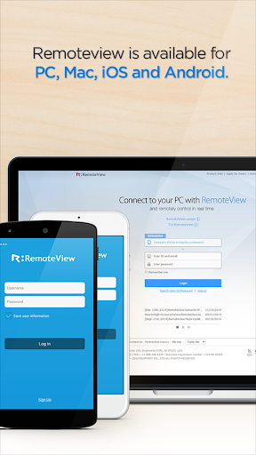 RemoteView for Android - عکس برنامه موبایلی اندروید