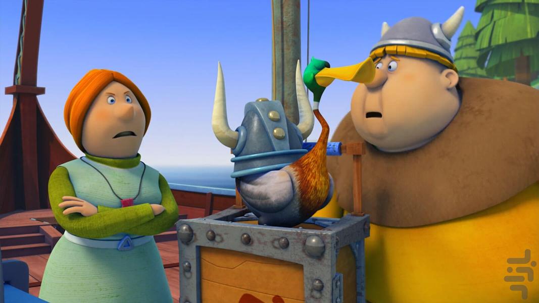 Vikings cartoon - Wiki and strong me - Gameplay image of android game