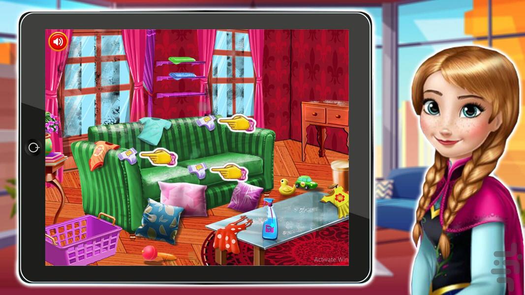 Game Anna Housewife - Gameplay image of android game