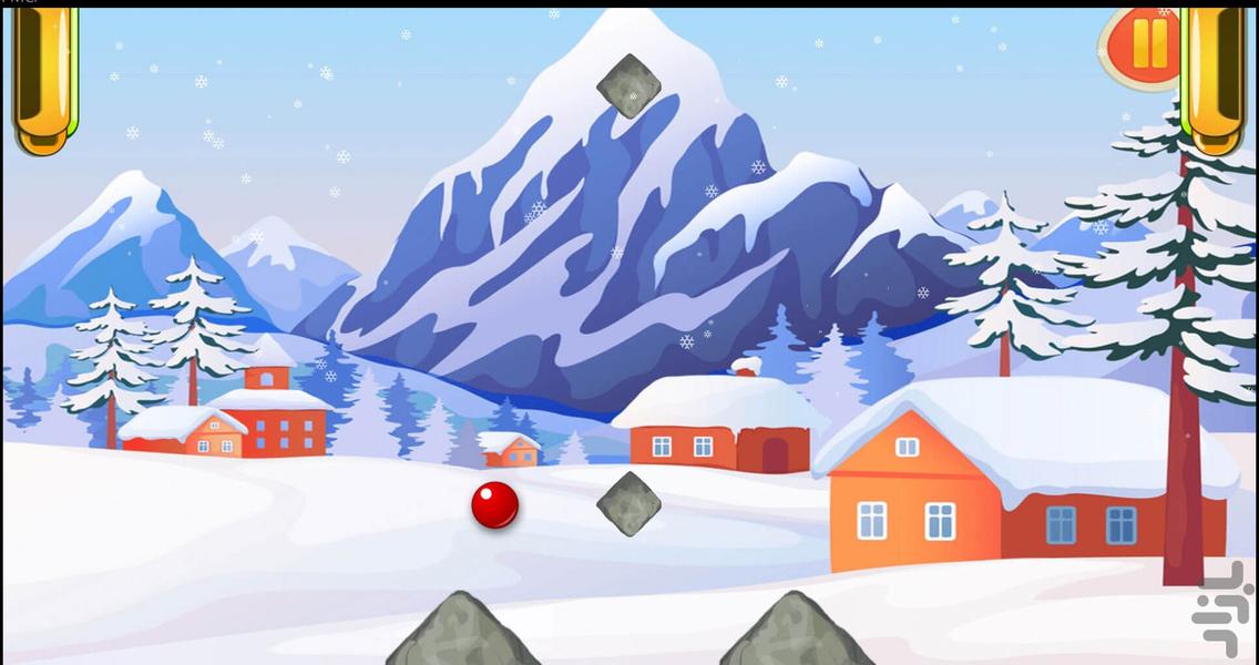 naughty ball - Gameplay image of android game