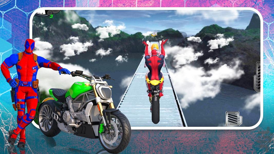 بازی موتور قهرمانان - Gameplay image of android game