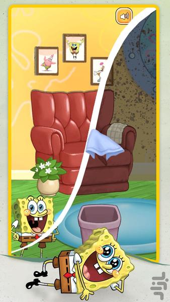 SpongeBob Clean House - Gameplay image of android game
