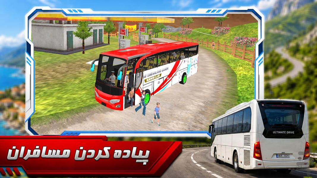 بازی رانندگی با اتوبوس - عکس بازی موبایلی اندروید