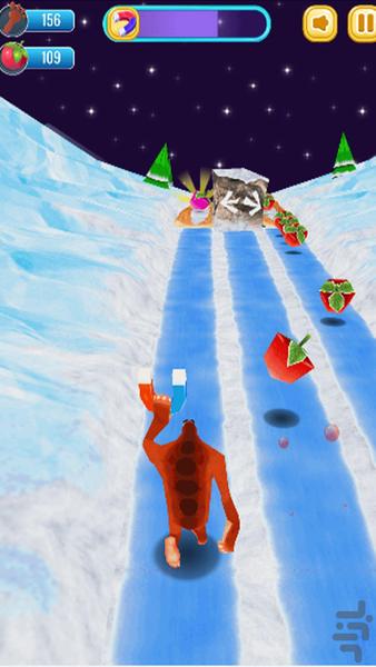 game yeti sensation - Gameplay image of android game