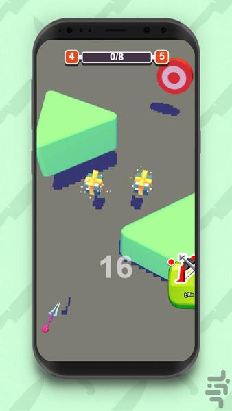 بازی ضربه چاقو - Gameplay image of android game