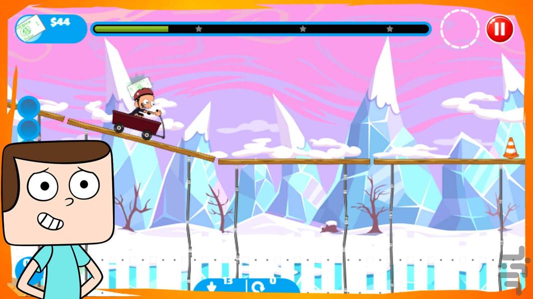 Clarence game - Gameplay image of android game