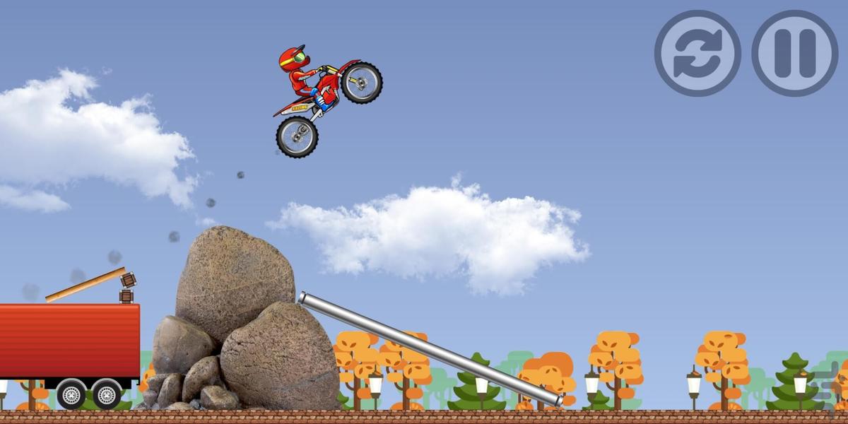 Bike Race - Gameplay image of android game