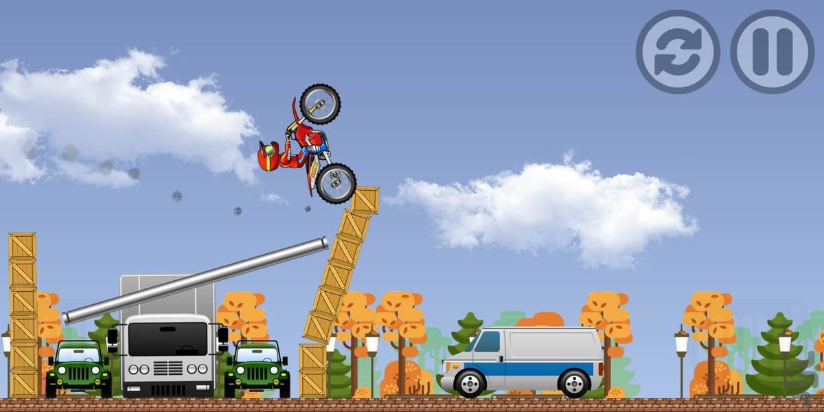 Bike Race - Gameplay image of android game