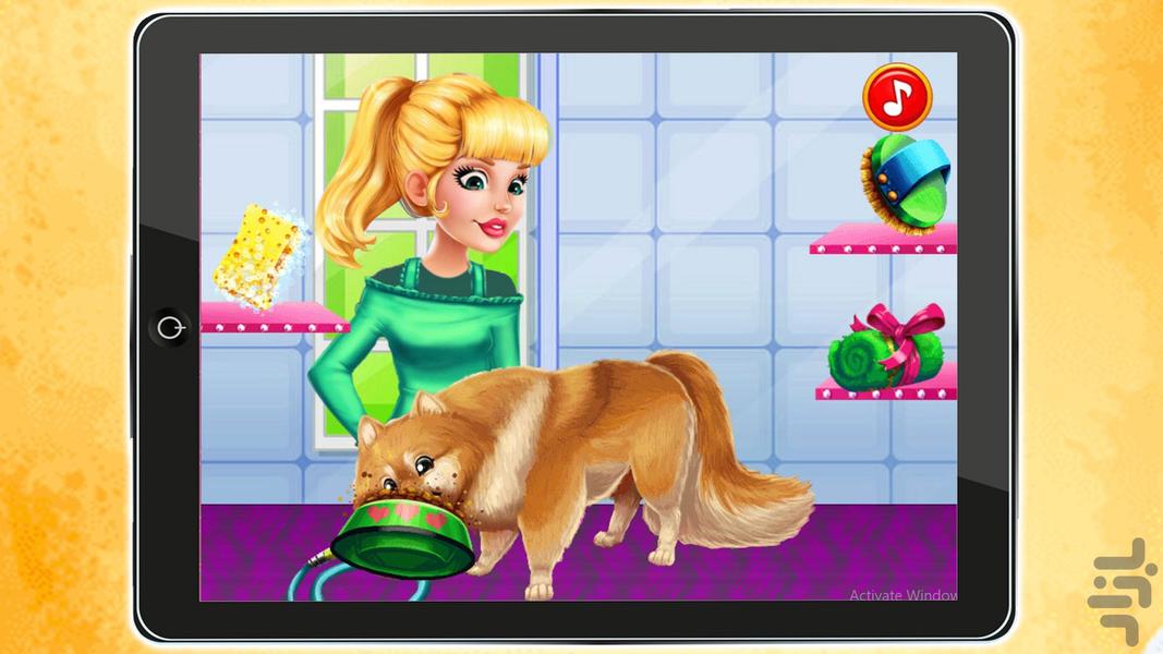 Game Dog care - Gameplay image of android game