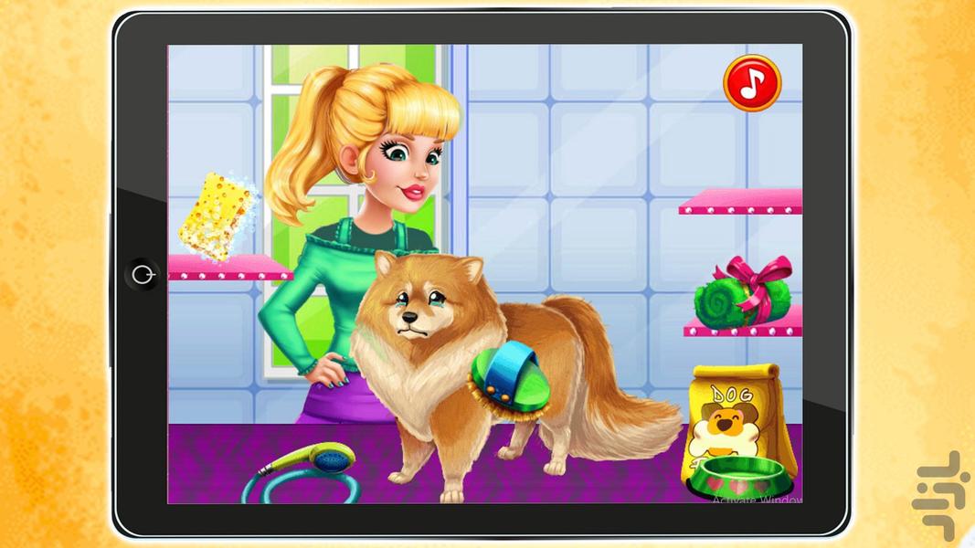 Game Dog care - Gameplay image of android game