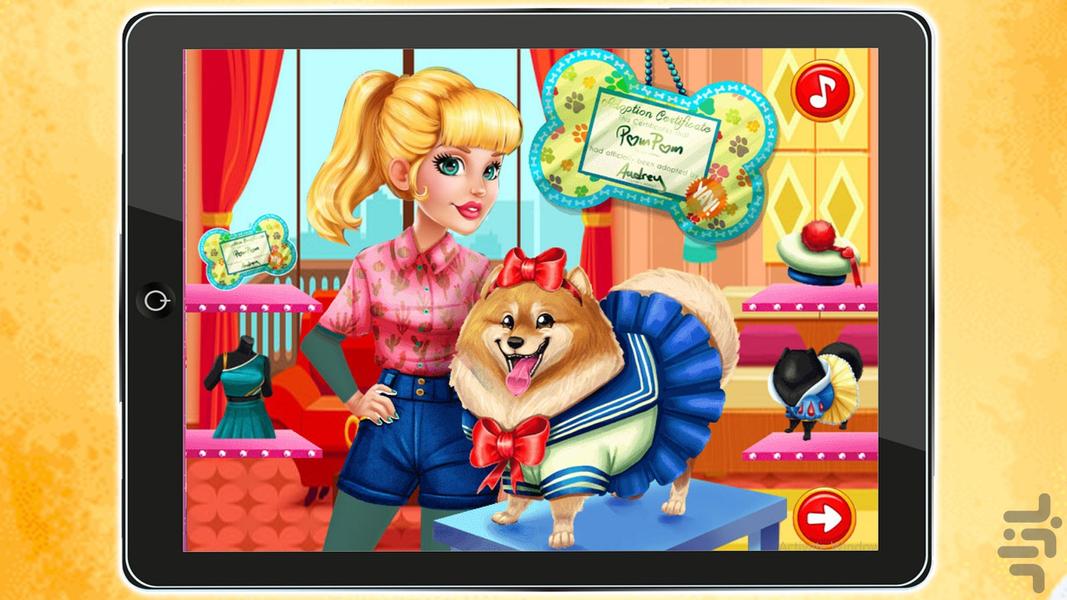 Game Dog care - Gameplay image of android game