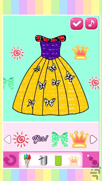 Drawing office game for girls - Gameplay image of android game