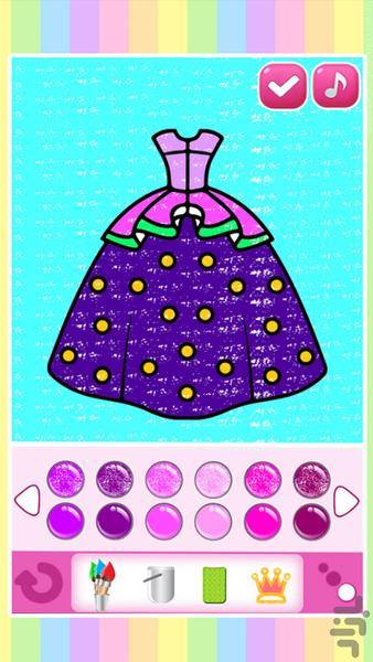 Drawing office game for girls - Gameplay image of android game