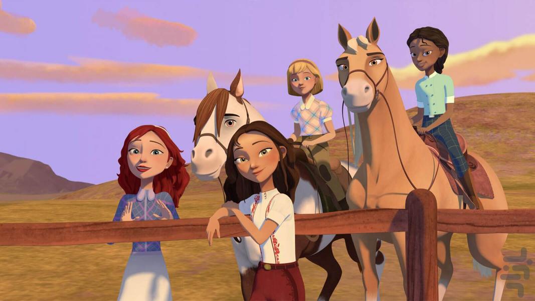 کارتون دختر رویا سوار - عکس برنامه موبایلی اندروید