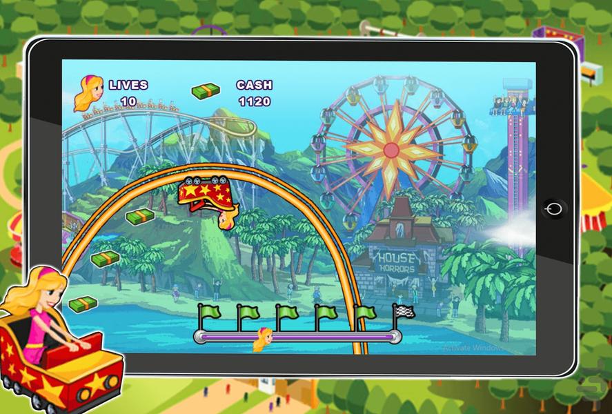 بازی ترن هوایی - Gameplay image of android game