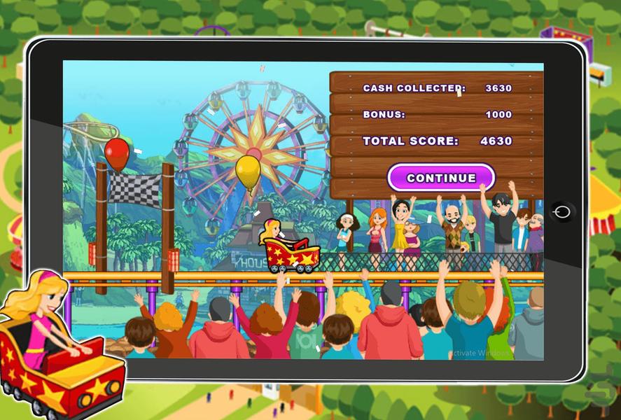 بازی ترن هوایی - Gameplay image of android game