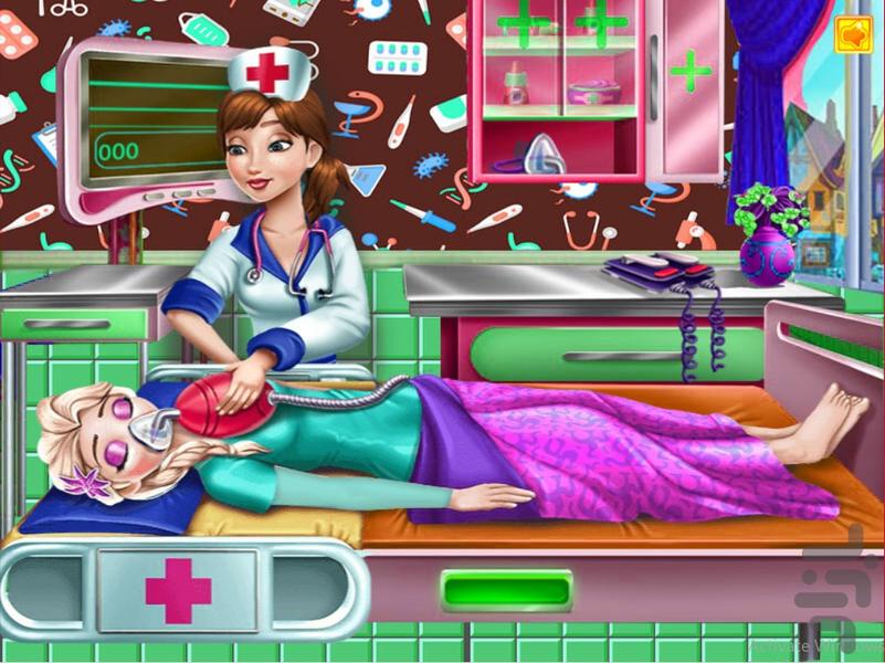 Elsa Emergency - Gameplay image of android game