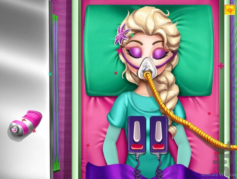 Elsa Emergency - Gameplay image of android game