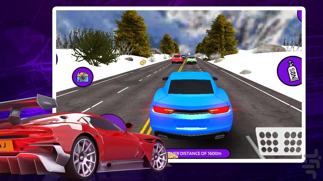 بازی ماشین - Gameplay image of android game