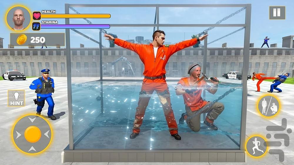 Prison Escape Game - Gameplay image of android game