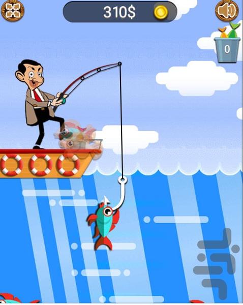 Mr. Bean Fisherman - Image screenshot of android app