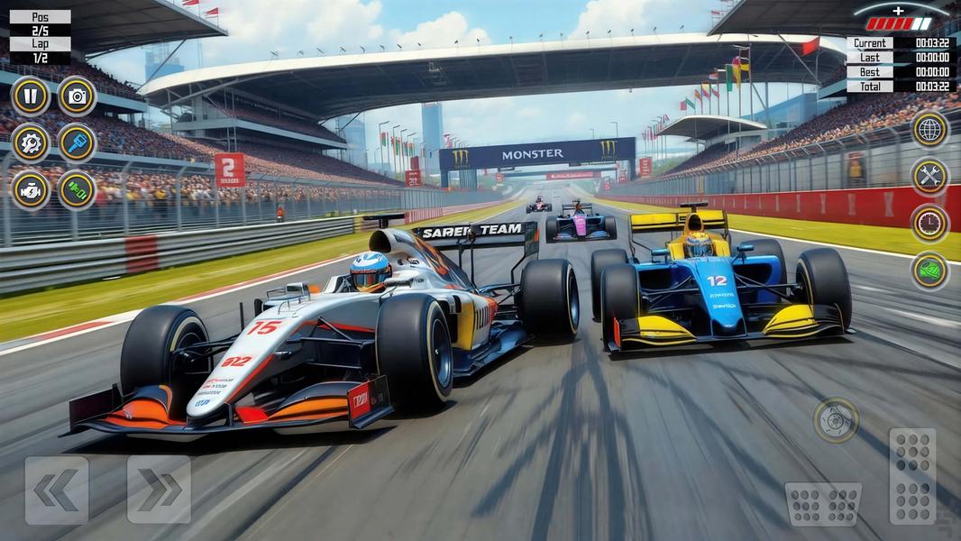 بازی ماشین فرمول یک - عکس بازی موبایلی اندروید