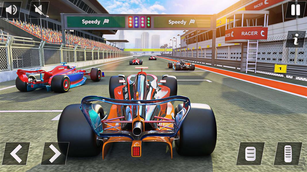 بازی ماشین فرمول یک - عکس بازی موبایلی اندروید