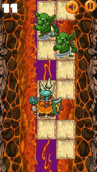 Kingdom of the Dwarfs game - Gameplay image of android game
