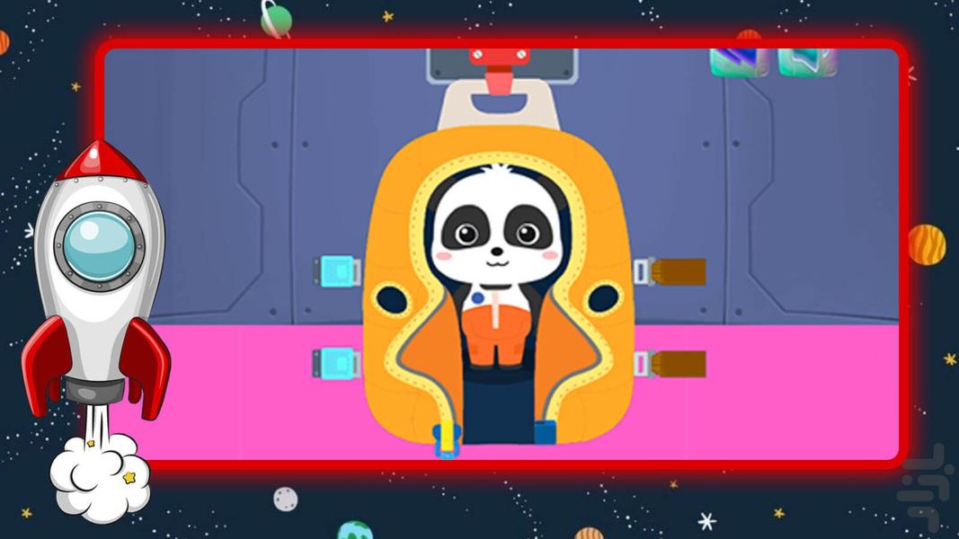 Little Bear Astronaut Game - Gameplay image of android game