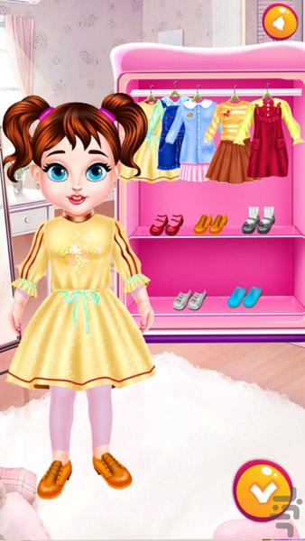 The little girl and the zoo game - Gameplay image of android game