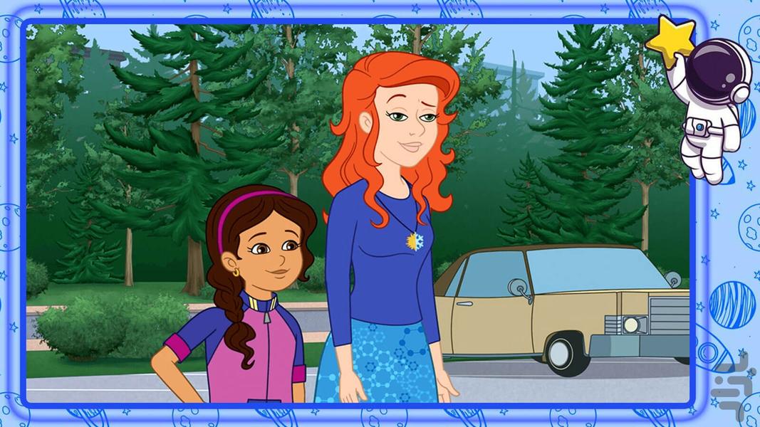 کارتون سفرهای علمی - Gameplay image of android game