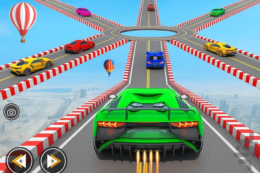 Racing car game - Gameplay image of android game