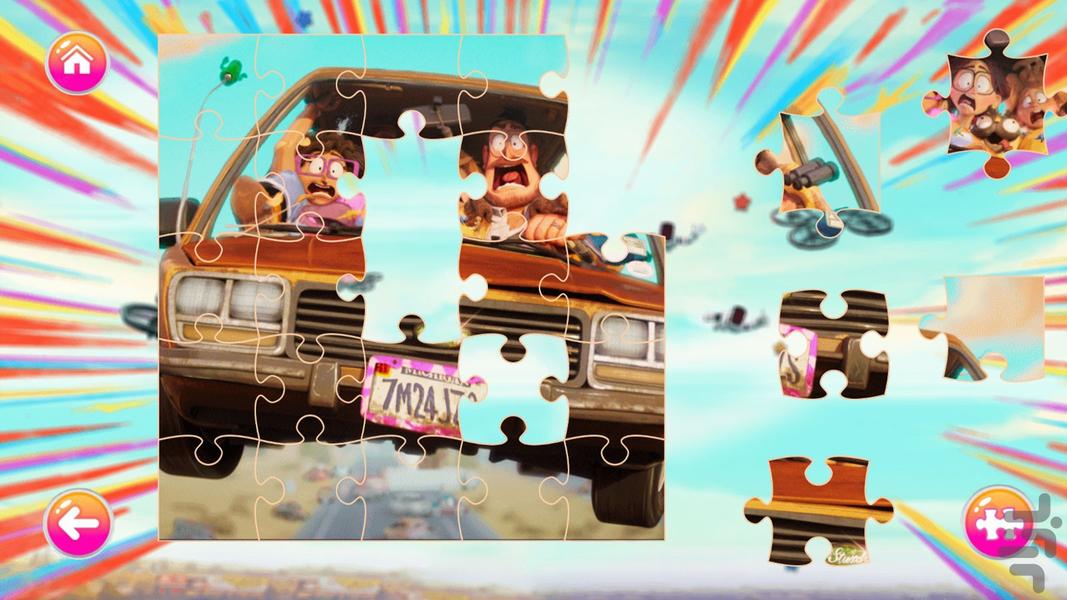 پازل میچل ها علیه ماشین ها - Gameplay image of android game