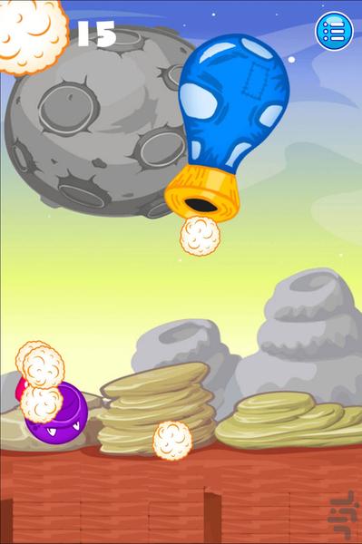 هیولای توپ خوار - عکس بازی موبایلی اندروید