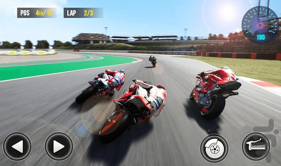 Moto Game - Gameplay image of android game