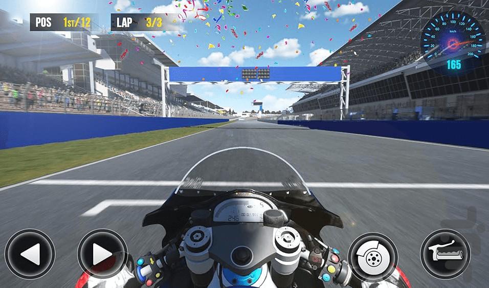 Moto Game - Gameplay image of android game