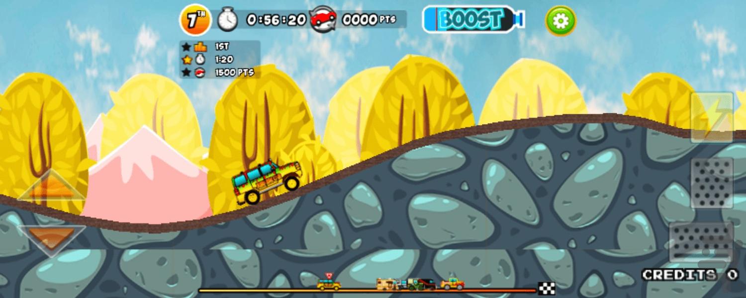 Offroad ride - Gameplay image of android game