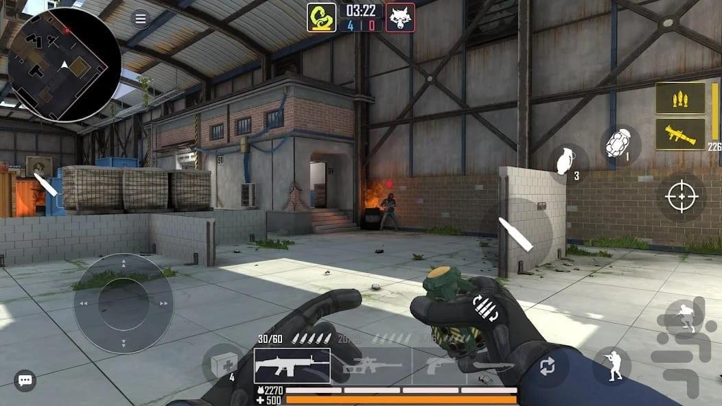 بازی جنگی عملیات ویژه - Gameplay image of android game
