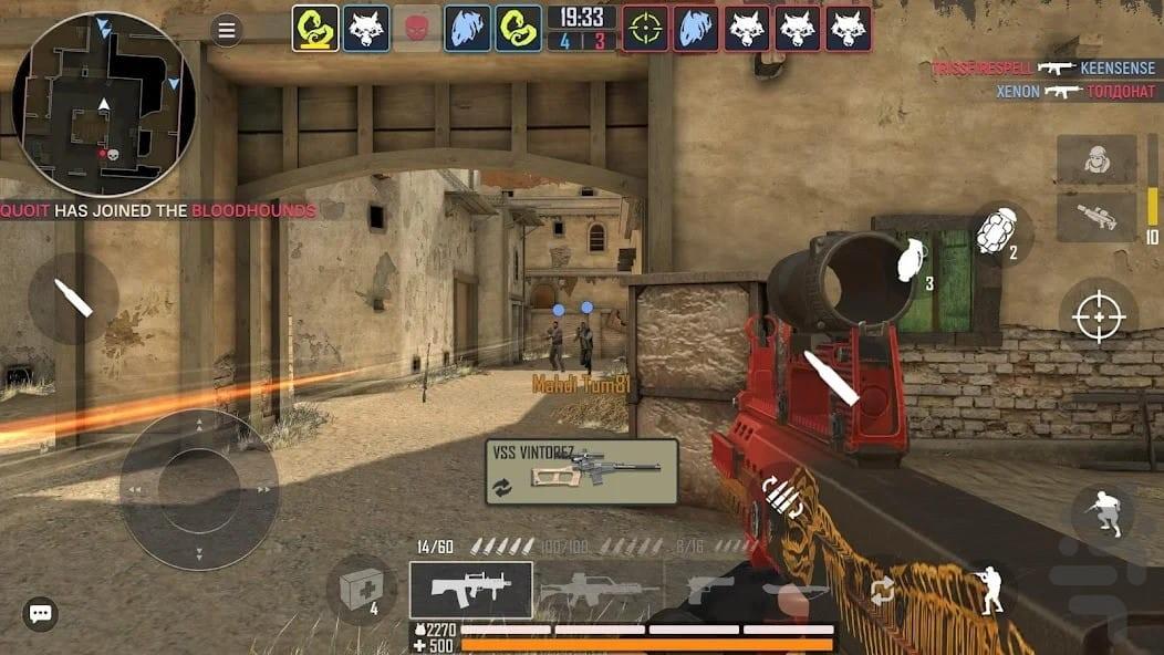 بازی جنگی عملیات ویژه - Gameplay image of android game