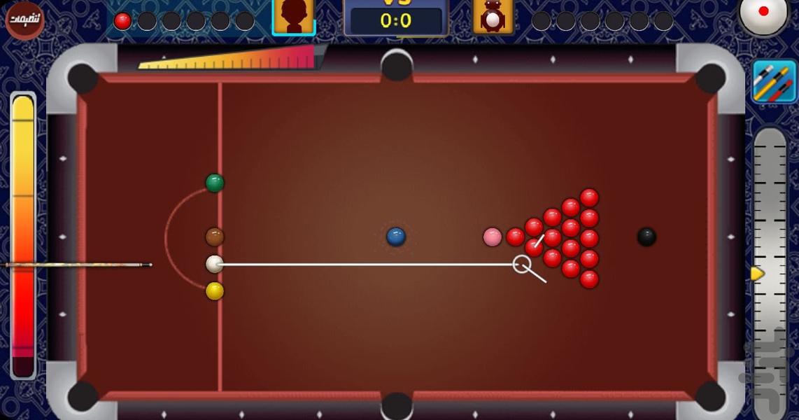 Professional billiards game - Gameplay image of android game