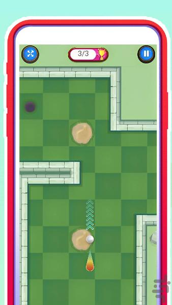 Clash Royale Golf - Gameplay image of android game