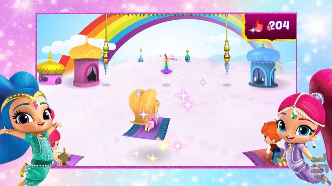 Shimmer and shine game - Gameplay image of android game
