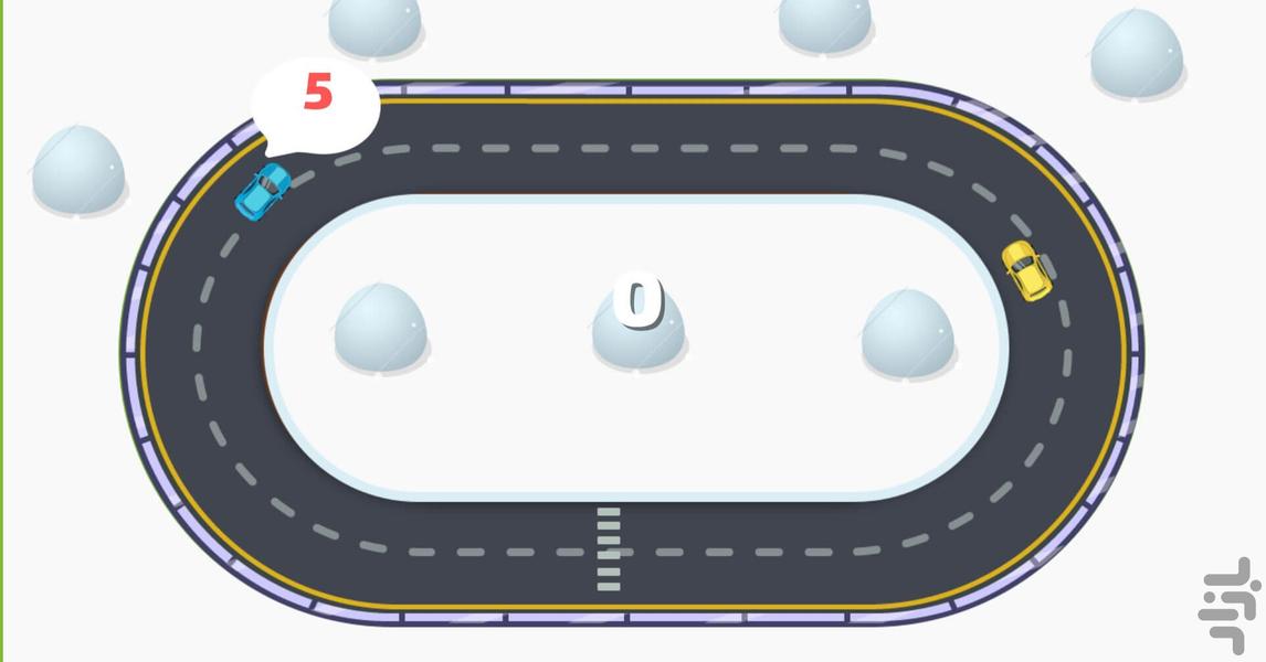 بازی تصادف نکن - عکس بازی موبایلی اندروید