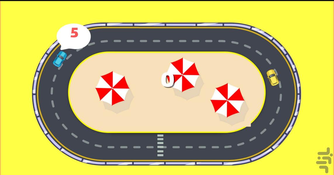 بازی تصادف نکن - عکس بازی موبایلی اندروید