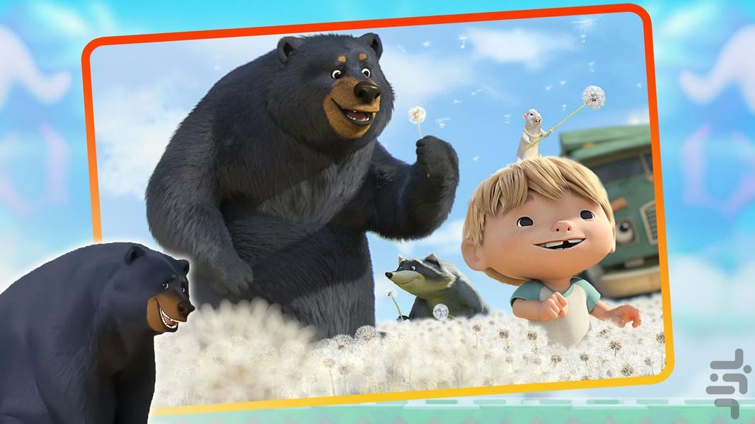 Trash Truck Cartoon - Gameplay image of android game