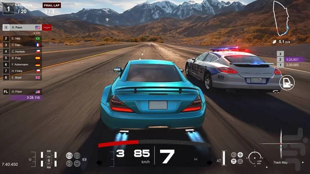 ماشین بازی بدون محدودیت - Gameplay image of android game