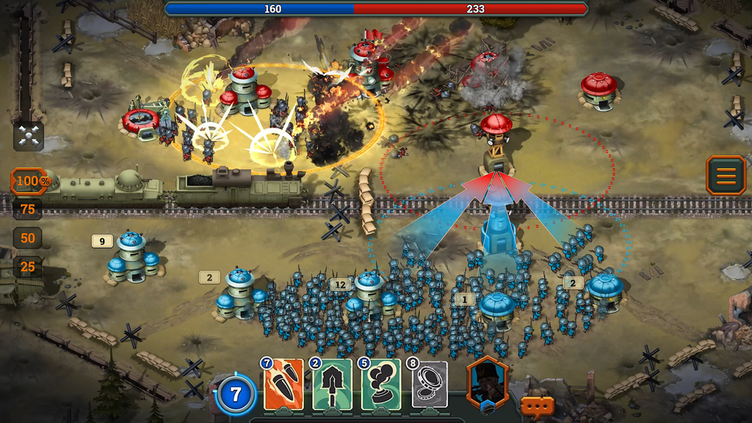 Bunker Wars: WW۱ RTS Game - عکس بازی موبایلی اندروید