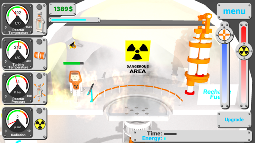 Nuclear Power Reactor inc - in - Gameplay image of android game