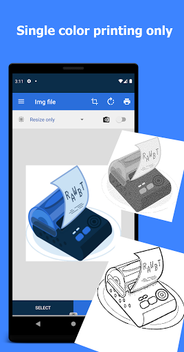 RawBT inkless print service - عکس برنامه موبایلی اندروید