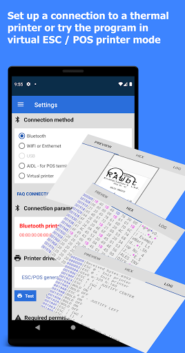 RawBT inkless print service - عکس برنامه موبایلی اندروید